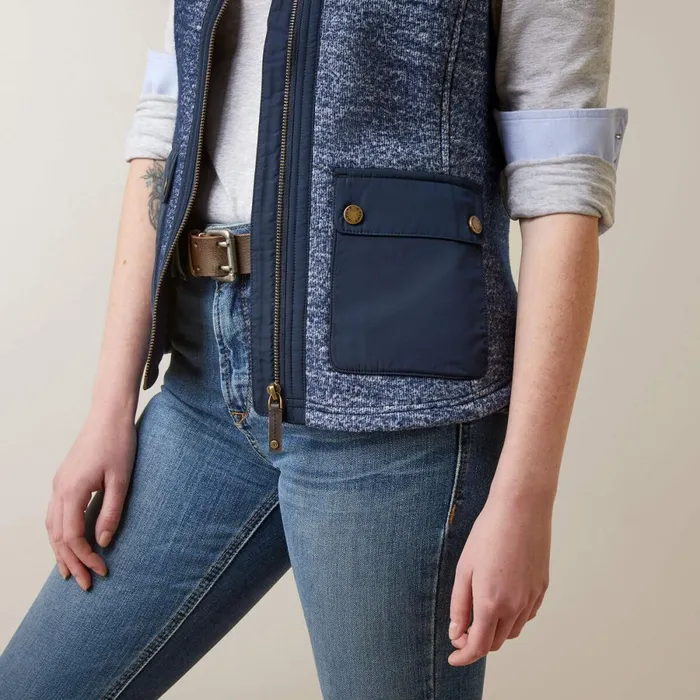 Millbrae Vest Navy Women Ariat Jackets and Vests Millbrae Vest Navy Women Ariat Jackets and Vests