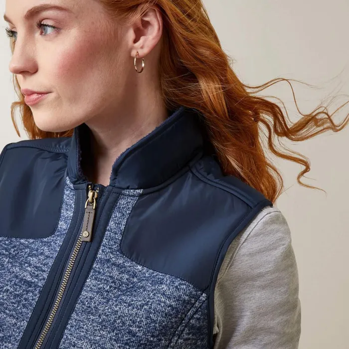 Millbrae Vest Navy Women Ariat Jackets and Vests Millbrae Vest Navy Women Ariat Jackets and Vests