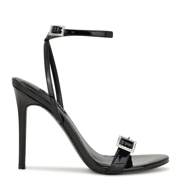 Moras Dress Sandals Black Women Nine West High Heels