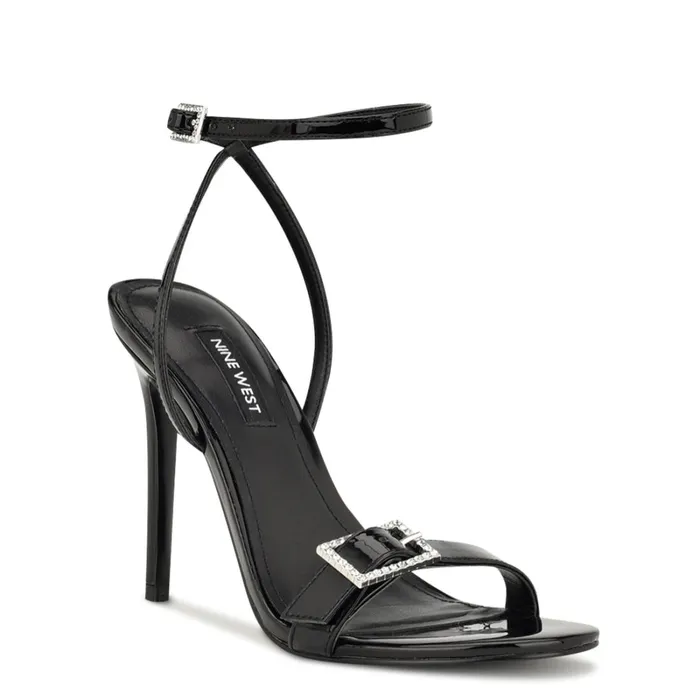 Moras Dress Sandals Black Women Nine West High Heels Moras Dress Sandals Black Women Nine West High Heels