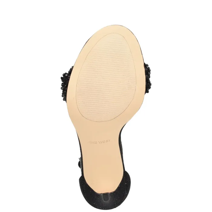 Morelov Heeled Sandals Black Crystal Women Nine West Heeled Morelov Heeled Sandals Black Crystal Women Nine West Heeled