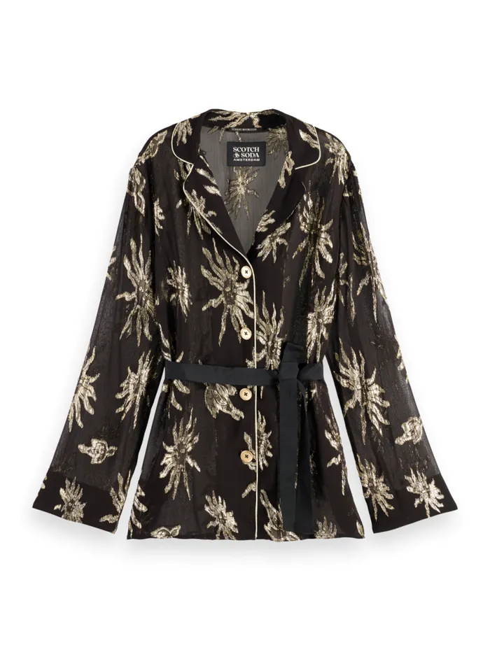 MYSTIC SKY LUREX PYJAMA BLAZER Mystic Sky Lurex Women Scotch and Soda Blazers