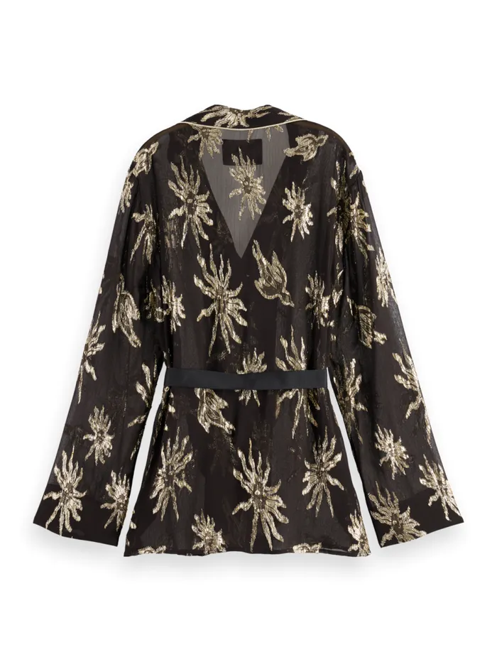 MYSTIC SKY LUREX PYJAMA BLAZER Mystic Sky Lurex Women Scotch and Soda Blazers MYSTIC SKY LUREX PYJAMA BLAZER Mystic Sky Lurex Women Scotch and Soda Blazers