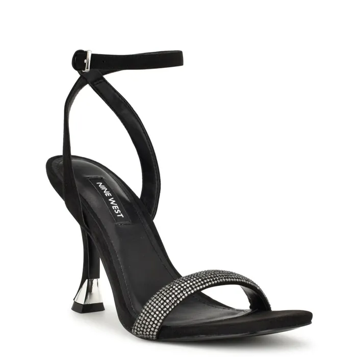 Nyrah Ankle Strap Sandals Black Women Nine West Dress Nyrah Ankle Strap Sandals Black Women Nine West Dress