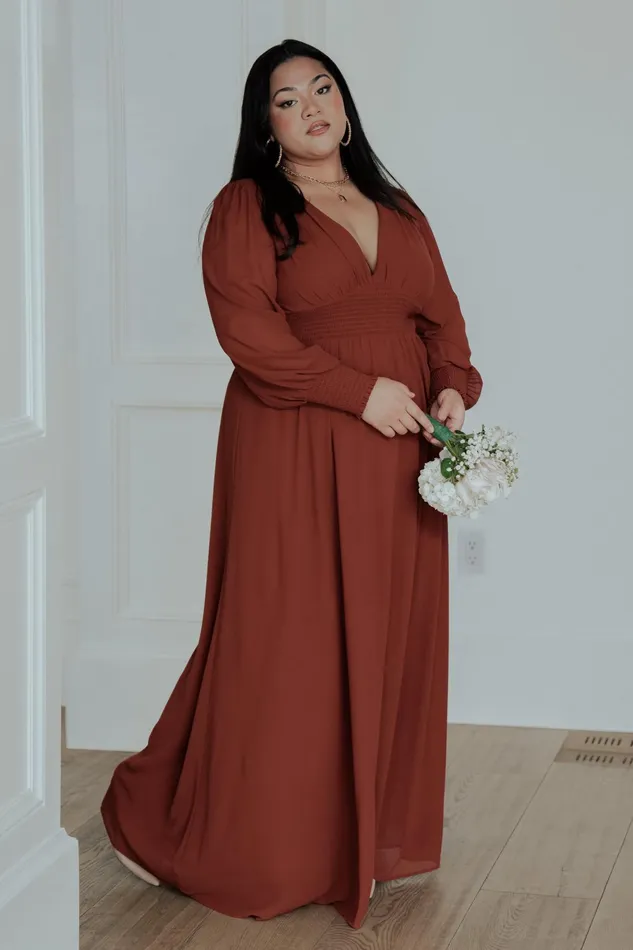 Olivia Maxi Dress Cinnamon Women Baltic Born Bump Friendly