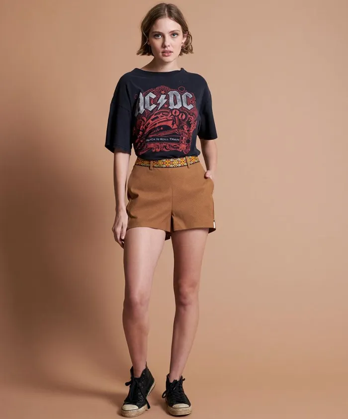 One Teaspoon Bottoms FLEETWOOD VEGAN LEATHER SHORTS 8211 Women One Teaspoon Bottoms FLEETWOOD VEGAN LEATHER SHORTS 8211 Women