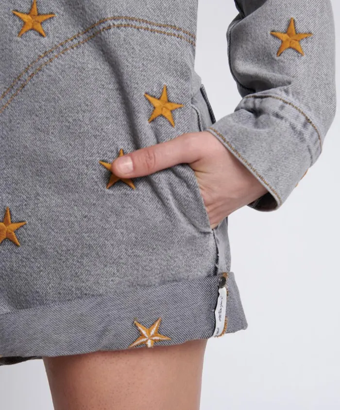 One Teaspoon Denim Jumpsuits FROM THE STARS PROPHECY JUMPSUIT 8211 Women One Teaspoon Denim Jumpsuits FROM THE STARS PROPHECY JUMPSUIT 8211 Women