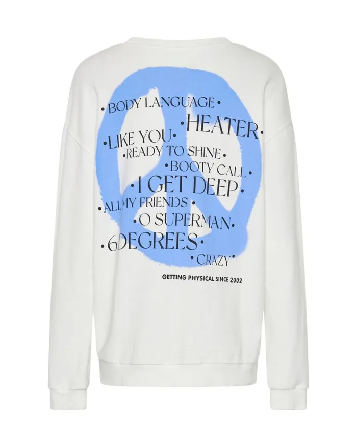 One Teaspoon Hoodies And Sweats GET PHYSICAL PEACE SWEATER 8211 Women One Teaspoon Hoodies And Sweats GET PHYSICAL PEACE SWEATER 8211 Women