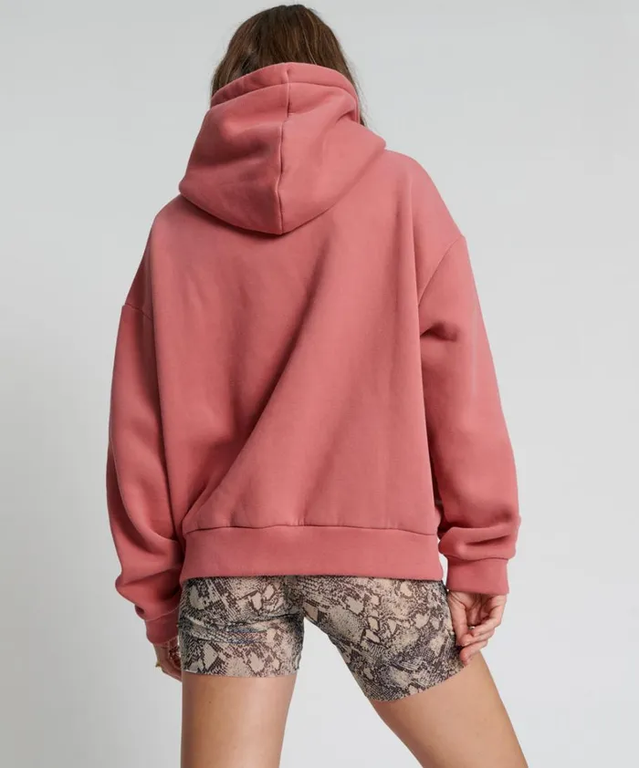 One Teaspoon Hoodies And Sweats RED VELVET LUXE TWISTED HOODY 8211 Women One Teaspoon Hoodies And Sweats RED VELVET LUXE TWISTED HOODY 8211 Women