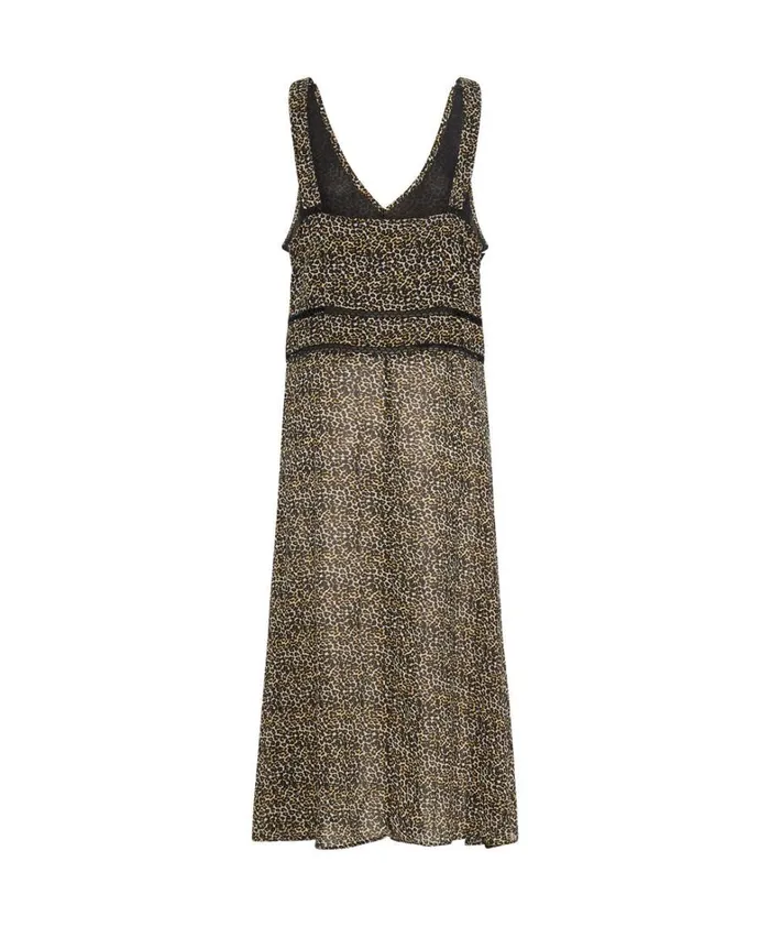 One Teaspoon Midi and Maxi Dresses ANIMAL NIGHT LOVER DRESS 8211 Women One Teaspoon Midi and Maxi Dresses ANIMAL NIGHT LOVER DRESS 8211 Women