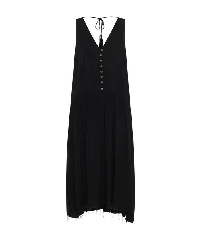 One Teaspoon Midi and Maxi Dresses REBELLE NOIR DRESS 8211 Women One Teaspoon Midi and Maxi Dresses REBELLE NOIR DRESS 8211 Women