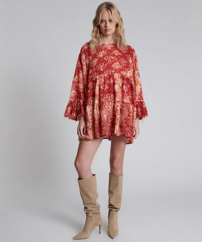One Teaspoon Mini Dresses BABYLON GARDEN MAGIQUE DRESS 8211 Women