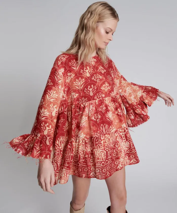 One Teaspoon Mini Dresses BABYLON GARDEN MAGIQUE DRESS 8211 Women One Teaspoon Mini Dresses BABYLON GARDEN MAGIQUE DRESS 8211 Women
