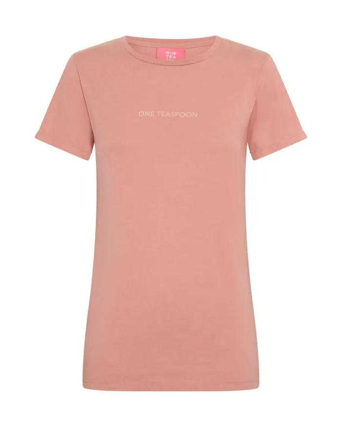 One Teaspoon Tees and Tanks ORGANIC LOGO FITTED TEE 8211 Women One Teaspoon Tees and Tanks ORGANIC LOGO FITTED TEE 8211 Women