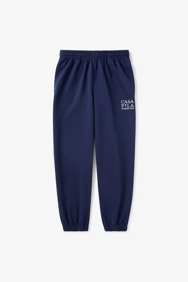 Pants and Shorts Men Fila CASA FILA Country Club Jogger 400 Fila Navy