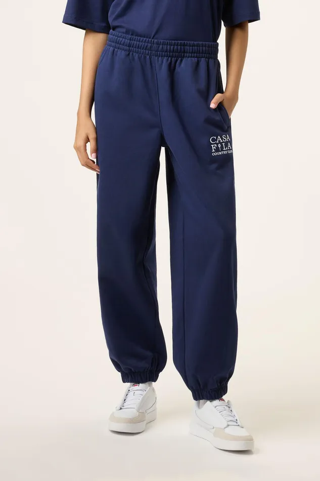 Pants and Shorts Men Fila CASA FILA Country Club Jogger 400 Fila Navy Pants and Shorts Men Fila CASA FILA Country Club Jogger 400 Fila Navy