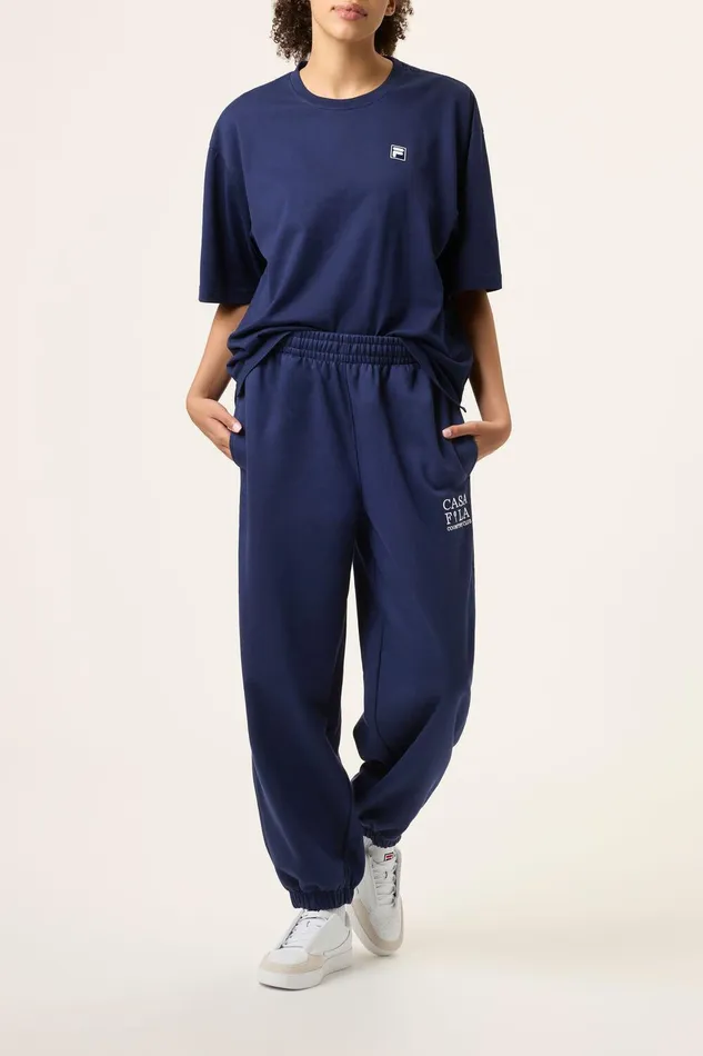 Pants and Shorts Men Fila CASA FILA Country Club Jogger 400 Fila Navy Pants and Shorts Men Fila CASA FILA Country Club Jogger 400 Fila Navy
