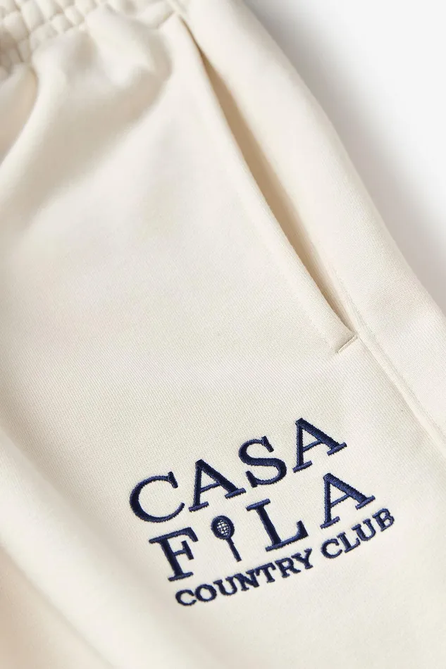 Pants and Shorts Men Fila CASA FILA Country Club Jogger 920 Gardenia Pants and Shorts Men Fila CASA FILA Country Club Jogger 920 Gardenia
