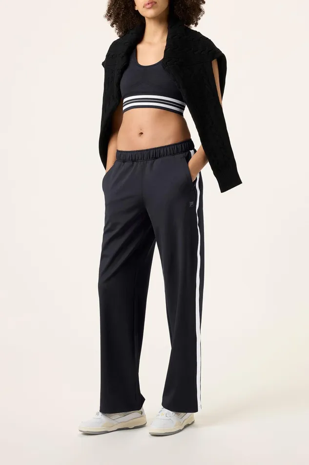 Pants and Shorts Women Fila Break Point Impact Pant 978 Blackgardenia Pants and Shorts Women Fila Break Point Impact Pant 978 Blackgardenia
