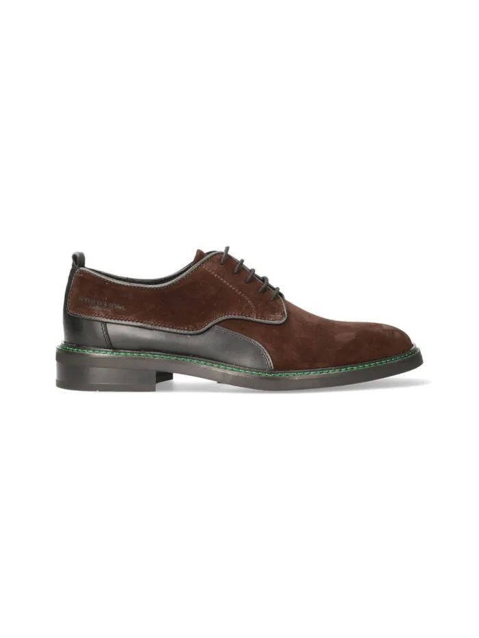 Paradig Dark Brown Men Scotch and Soda Boots and Loafers