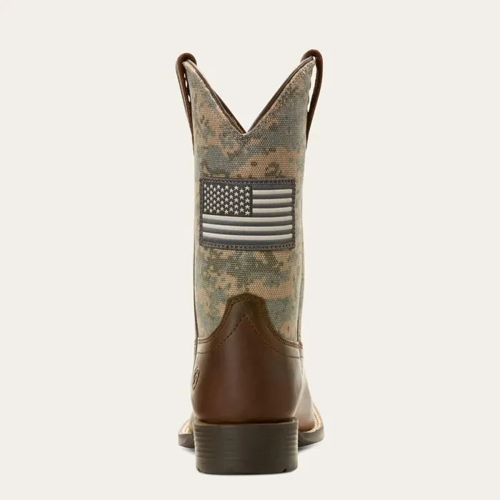 Patriot Western Boot Distressed Brown Kids Ariat Big Kids039 Footwear Patriot Western Boot Distressed Brown Kids Ariat Big Kids039 Footwear