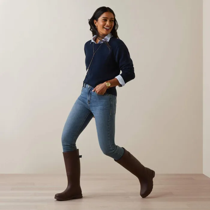 Peninsula Sweater Navy Women Ariat Sweaters and Cardigans Peninsula Sweater Navy Women Ariat Sweaters and Cardigans