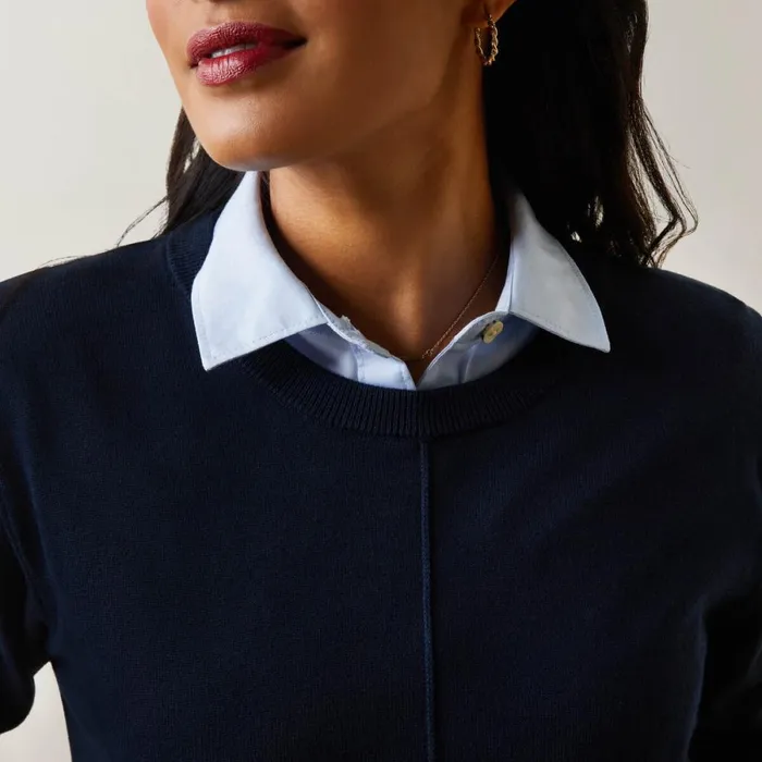 Peninsula Sweater Navy Women Ariat Sweaters and Cardigans Peninsula Sweater Navy Women Ariat Sweaters and Cardigans