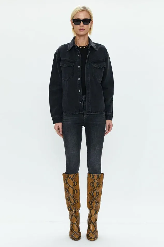 Pistola Denim Denim Women Aline High Rise Skinny 8211 Dark Stone Vintage Dark Stone Vintage