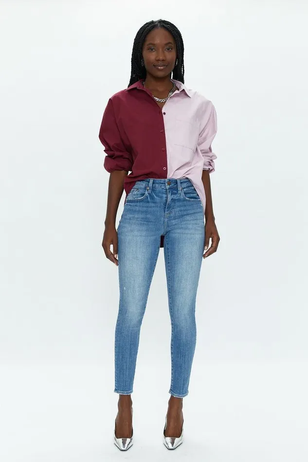 Pistola Denim Denim Women Audrey Mid Rise Skinny 8211 Mayfair Vintage Mayfair Vintage