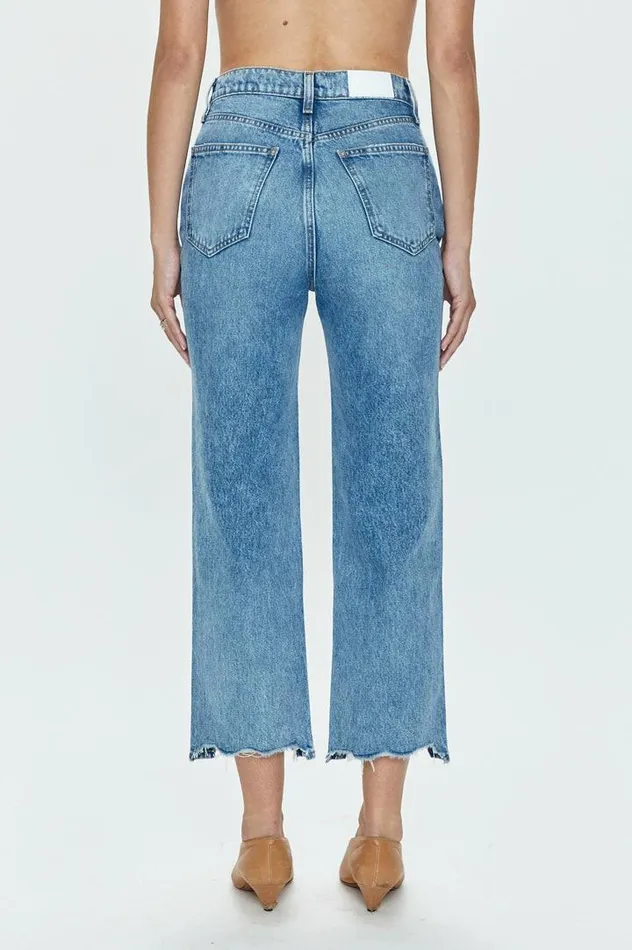 Pistola Denim Denim Women Cassie Crop Super High Rise Straight Crop 8211 Fair Side Vintage Fairside Vintage