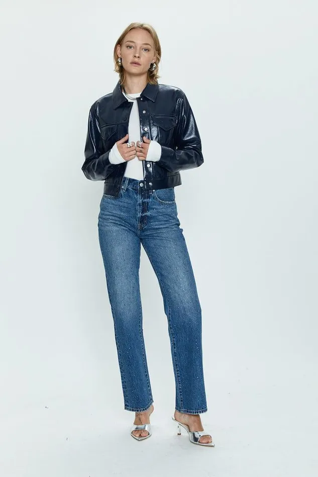 Pistola Denim Denim Women Cassie Super High Rise Straight 8211 Illuminating Illuminating