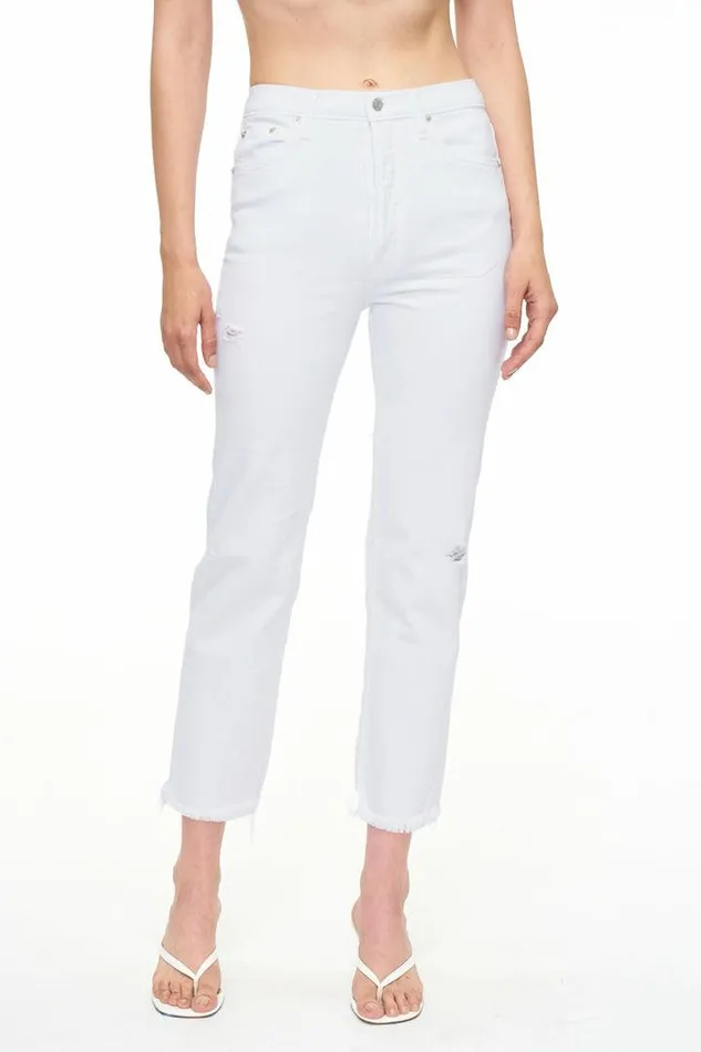 Pistola Denim Denim Women Charlie High Rise Classic Straight Ankle 8211 Blanca Vintage Blanca Vintage Pistola Denim Denim Women Charlie High Rise Classic Straight Ankle 8211 Blanca Vintage Blanca Vintage