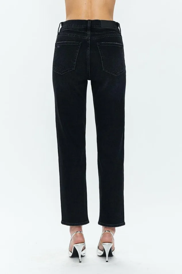 Pistola Denim Denim Women Charlie High Rise Classic Straight Ankle 8211 Jubilee Vintage Jubilee Vintage