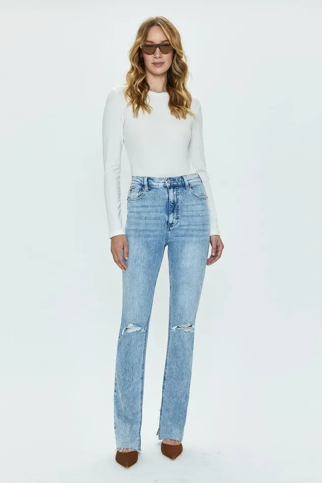 Pistola Denim Denim Women Colleen High Rise Slim Boot 8211 Villa Villa