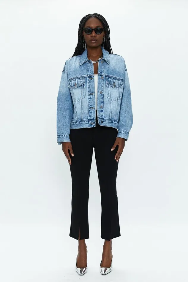 Pistola Denim Denim Women Margot Oversized Denim Jacket 8211 Dover Dover