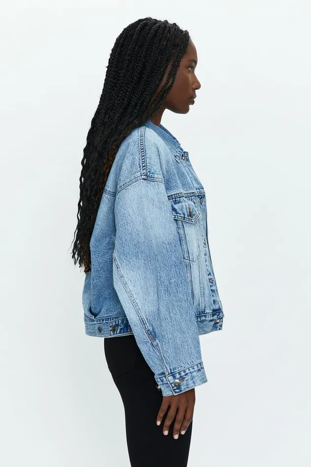 Pistola Denim Denim Women Margot Oversized Denim Jacket 8211 Dover Dover