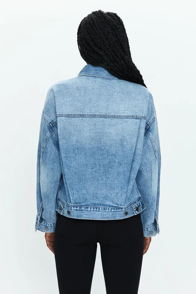 Pistola Denim Denim Women Margot Oversized Denim Jacket 8211 Dover Dover
