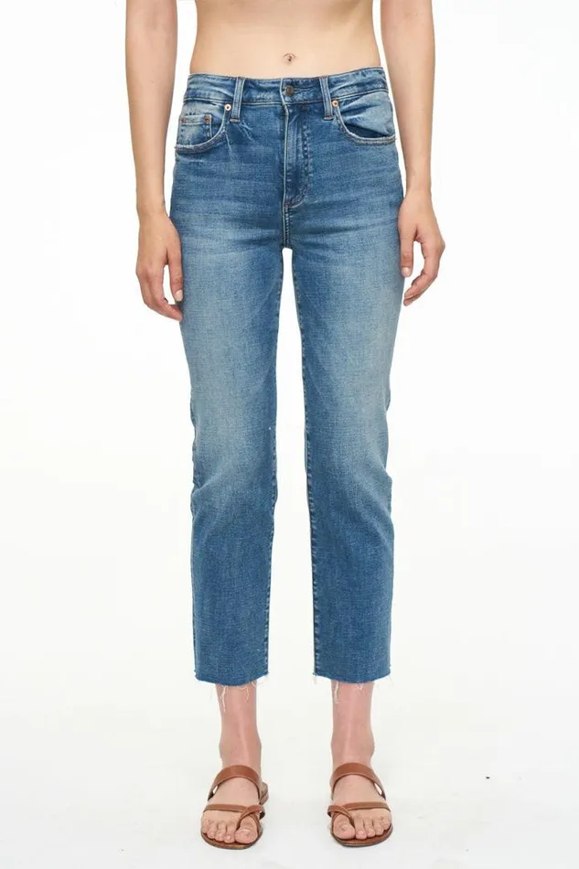 Pistola Denim Denim Women Monroe High Rise Cigarette Crop 8211 Waikiki Waikiki