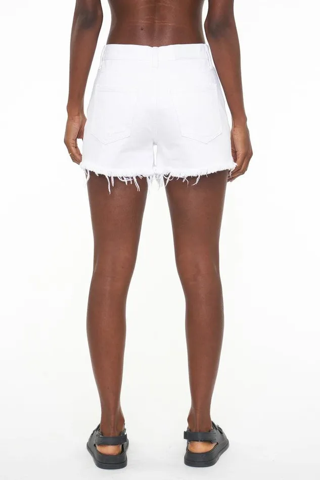Pistola Denim Denim Women Nova High Rise Cut Off Short 8211 Pearl Distressed Pearl Distressed