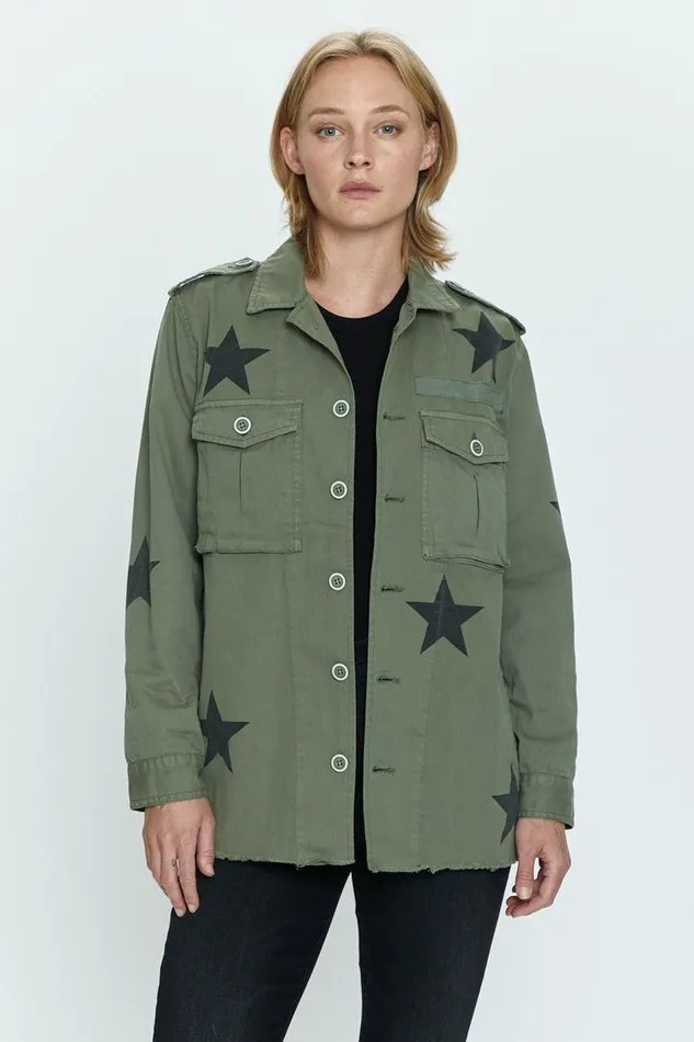 Pistola Denim Jackets and Outerwear Women Camilo Military Jacket 8211 Royal Honor Royal Honor Pistola Denim Jackets and Outerwear Women Camilo Military Jacket 8211 Royal Honor Royal Honor