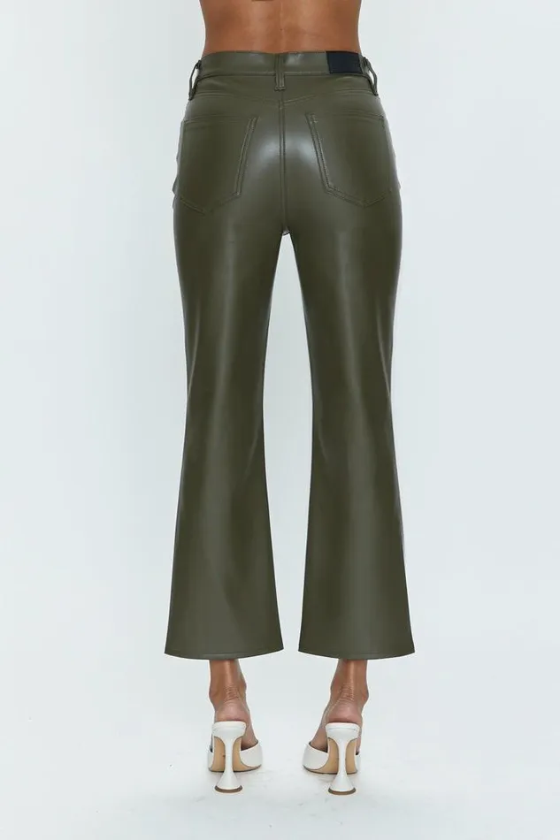 Pistola Denim Pants Women Lennon High Rise Crop Boot 8211 Sage Sage