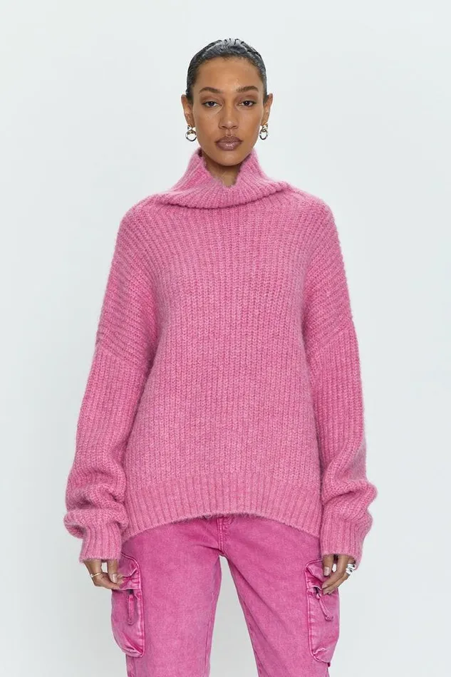 Pistola Denim Sweaters and Knits Women Ashley Turtleneck Sweater 8211 Aurora Pink Aurora Pink Pistola Denim Sweaters and Knits Women Ashley Turtleneck Sweater 8211 Aurora Pink Aurora Pink