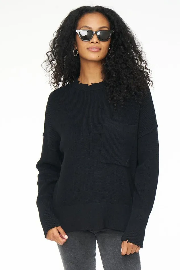 Pistola Denim Sweaters and Knits Women Darya Oversized Crewneck Pullover 8211 Midnight Midnight Pistola Denim Sweaters and Knits Women Darya Oversized Crewneck Pullover 8211 Midnight Midnight