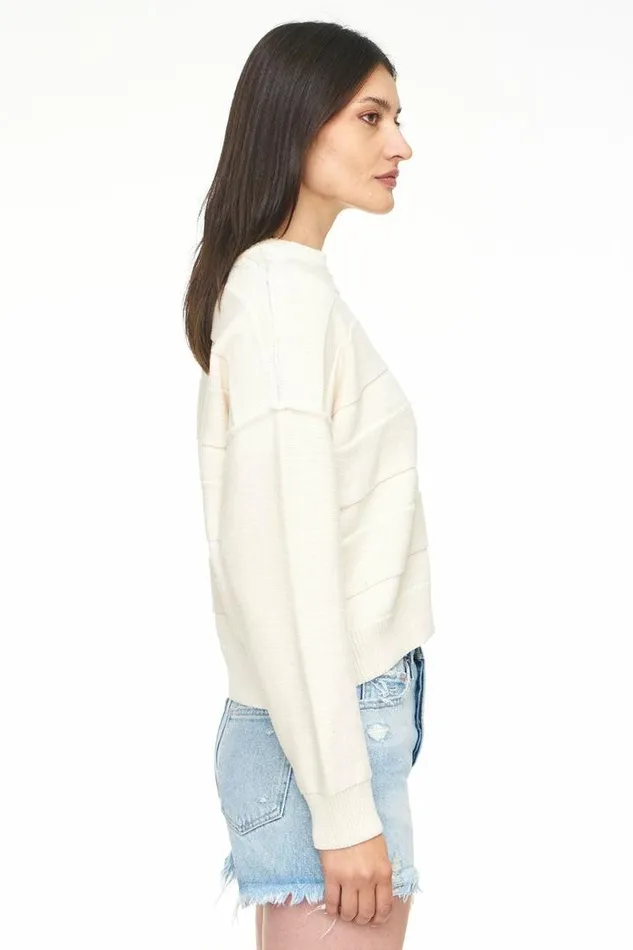Pistola Denim Sweaters and Knits Women Eva Crew Neck Sweater 8211 Shaved Ice Shaved Ice