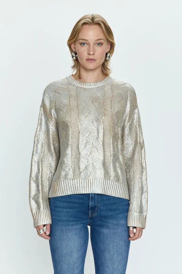 Pistola Denim Sweaters and Knits Women Everly Cable Sweater 8211 Gilded Castle Gilded Castle Pistola Denim Sweaters and Knits Women Everly Cable Sweater 8211 Gilded Castle Gilded Castle