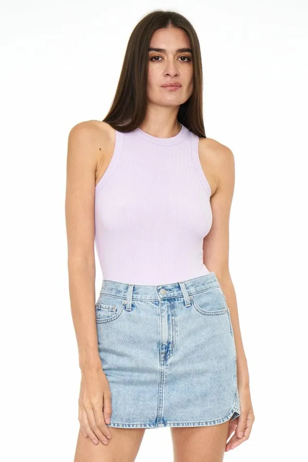 Pistola Denim Tops Women Blake Crewneck Bodysuit 8211 Taro Taro