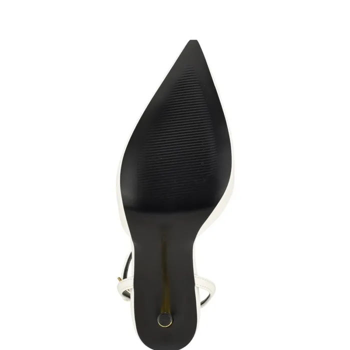 Plaza Ankle Strap Pumps White Women Nine West Pumps Plaza Ankle Strap Pumps White Women Nine West Pumps