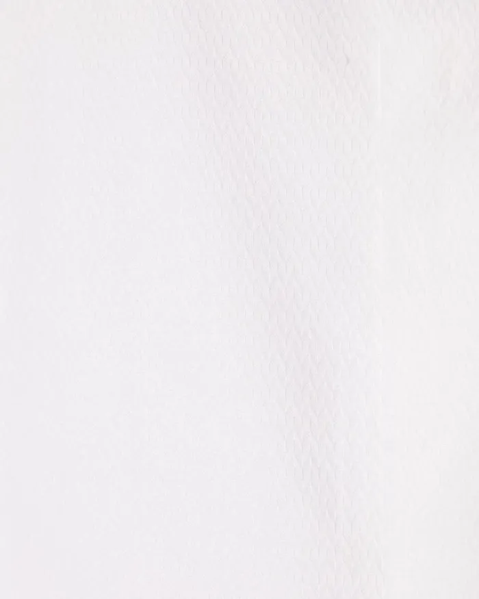 Politix Formal Shirts Men Slim Long Sleeve Bib Formal Shirt White