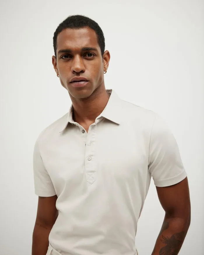 Politix Polo Shirts Men Travel Short Sleeve Polo Neutral