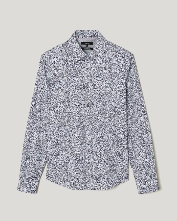 Politix Shirts Men Regular Fit Abstract Floral Print Shirt Multi